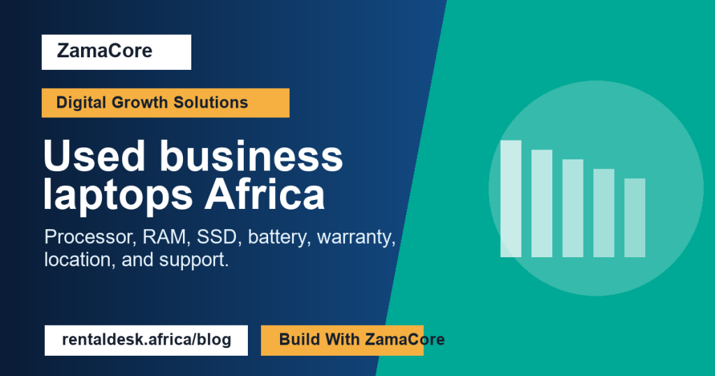 Used business laptops Africa
